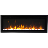 Symmetry Xtra Slim 42" Electric Fireplace w/ WIFI & Remote in Black