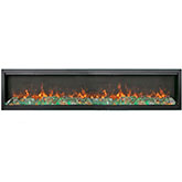 Symmetry XT LUMINA 74" Indoor Outdoor Built In Smart Electric Fireplace w/ WiFi