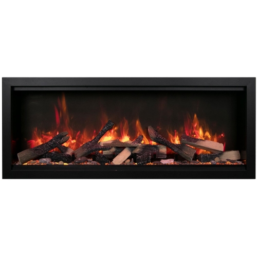 SYMMETRY-XT 50" Extra Tall Built In Glass Electric Fireplace w/ WiFi & Remote