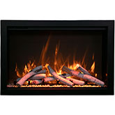 Traditional Bespoke Smart 33" Indoor Outdoor Electric Fireplace w/ WIFI