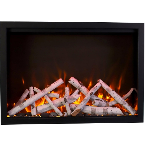 Traditional Smart 44" Indoor Outdoor Electric Fireplace w/ WIFI