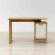 Kathy 47" Writing Desk in Wood and White PVC Laminate