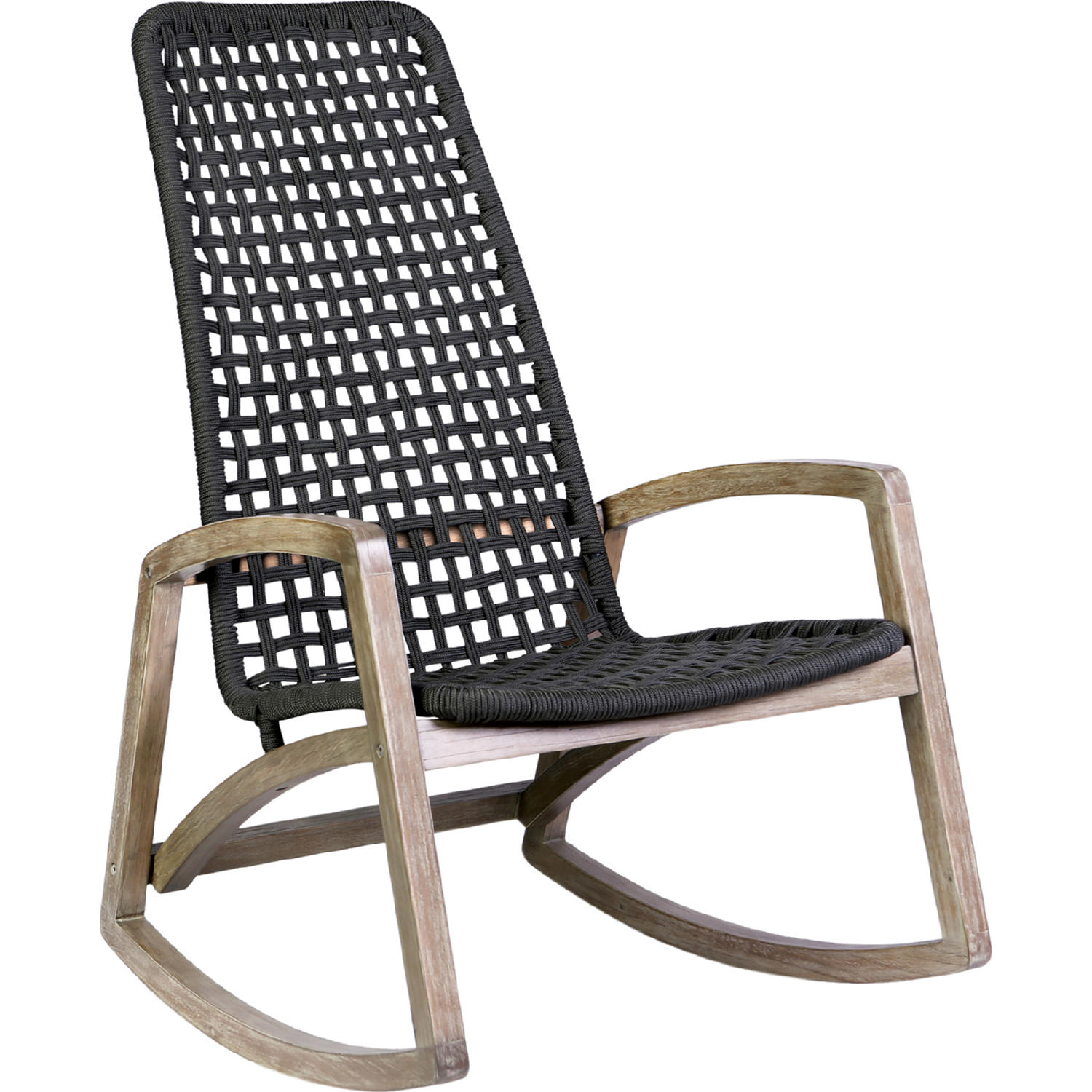 Eucalyptus wood rocking discount chair