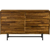 Cusco 6 Drawer Dresser in Antique Acacia