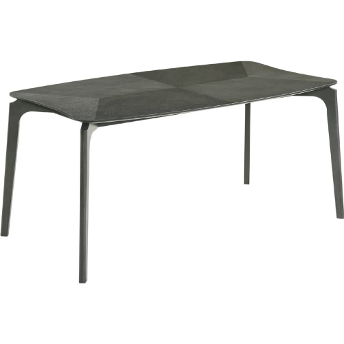 Kalia 63" Dining Table in Gray Finish Wood