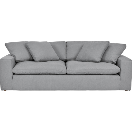 Liberty 96.5" Sofa in Slate Gray Fabric