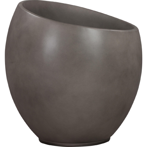 Moonstone 20" Indoor Outdoor Planter in Grey Concrete