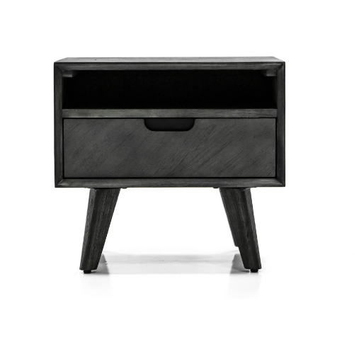 Mohave 1 Drawer Nightstand in Tundra Grey Acacia