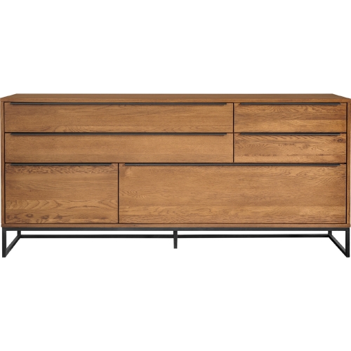 Nevada Sideboard Buffet in Balsamico Rustic Oak Wood