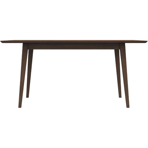 Mary 63" Dining Table in Walnut Finish Wood