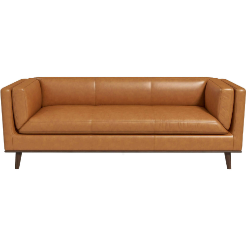 Cassidy Sofa in Tan Leather