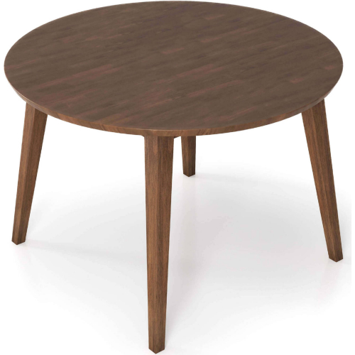 Lara 43" Dining Table in Walnut Finish