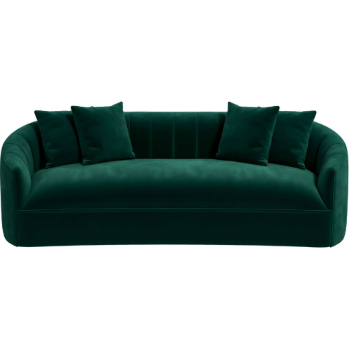 Kante Sofa in Green Velvet