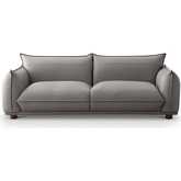 Emma Sofa in Grey Leather