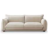 Emma Sofa in Cream Leather