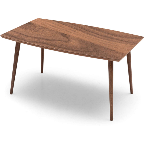 Deny Coffee Table in Walnut Finish Solid Wood