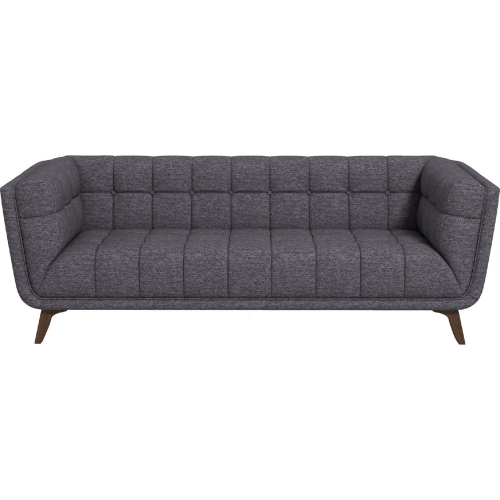 Addison 86" Sofa in Tufted Seaside Gray Boucle Fabric