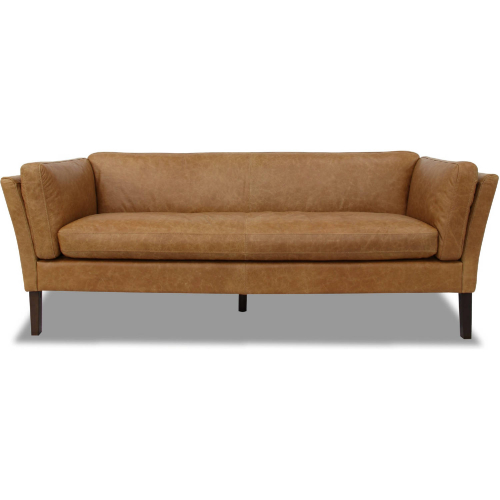 York Sofa in Waxy Tan Leather