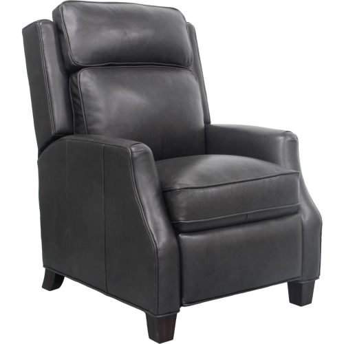 Nixon Manual Recliner in Shoreham Grey Leather