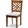 Norah 7 Piece Dining Set in Gray Fabric & Walnut Finish Wood