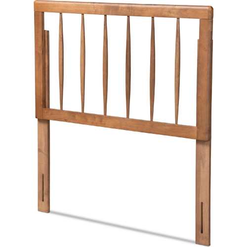 Valin Twin Headboard in Ash Walnut Finish