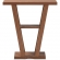 Boone Console Table in Walnut Brown Wood
