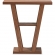 Boone Console Table in Walnut Brown Wood