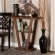 Boone Console Table in Walnut Brown Wood