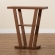 Boone Console Table in Walnut Brown Wood