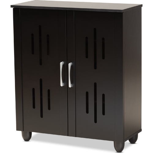 Renley Storage Cabinet in Black Wood