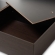 Larsine Queen Platform Storage Bed in Wenge Brown Finish