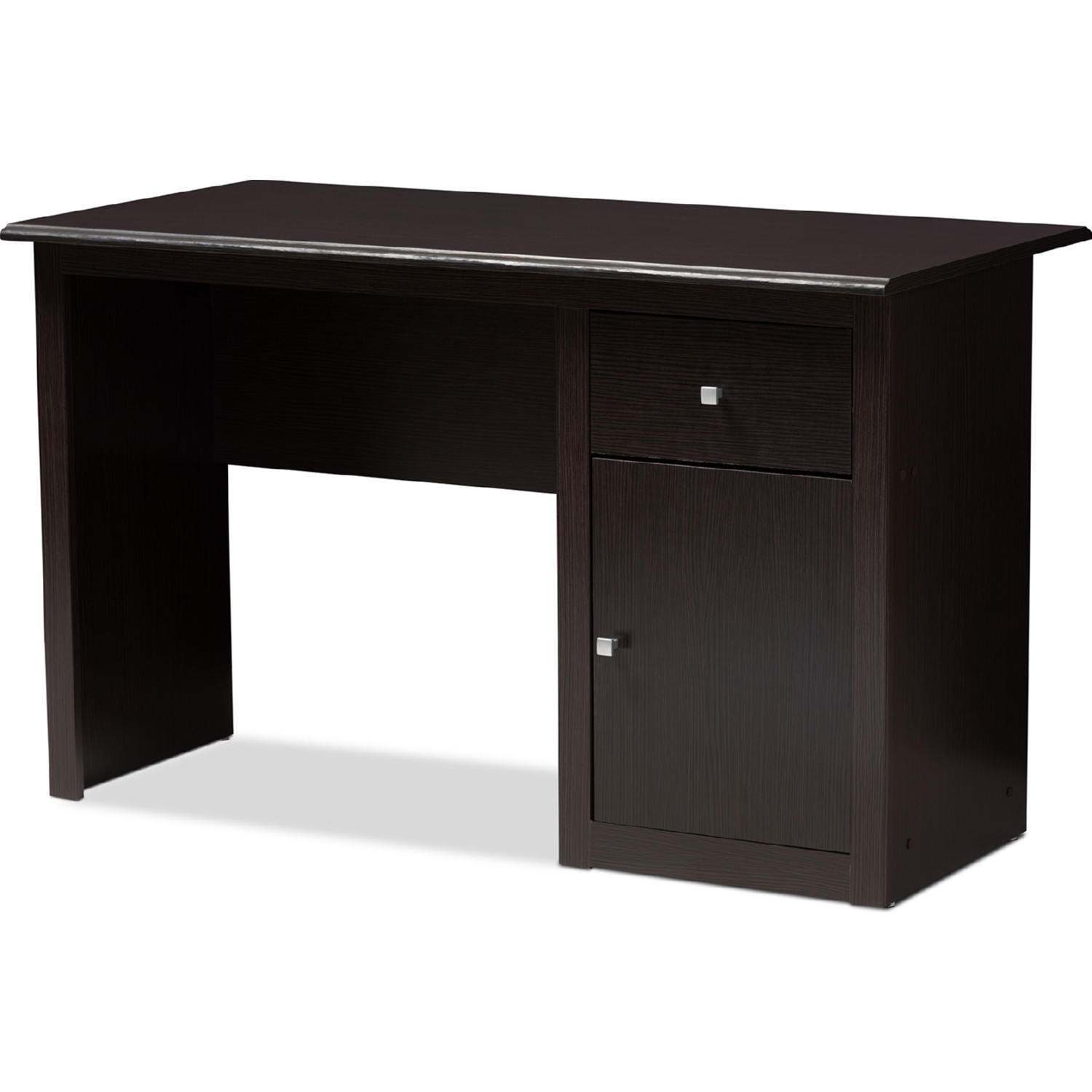 Belora Desk in Wenge Brown Finish by Baxton Studio