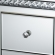 Mina 3 Drawer End Table in Mirror