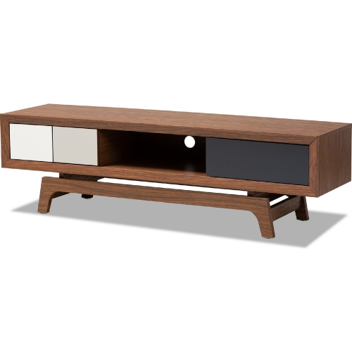 Svante 63" TV Stand Multicolor Finish Wood