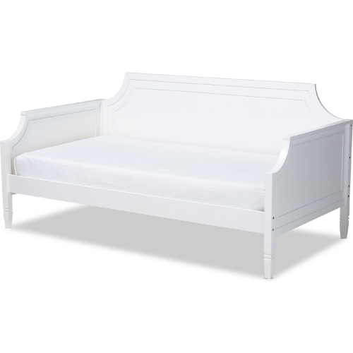 Mariana Twin Daybed in White Wood