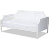 Mariana Twin Daybed in White Wood