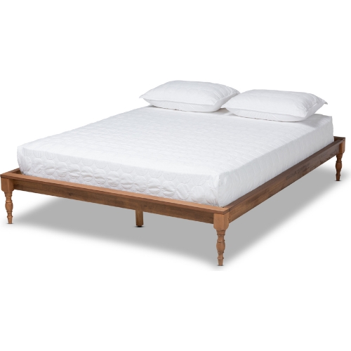 Romy Full Bed in Ash Walnut Finish