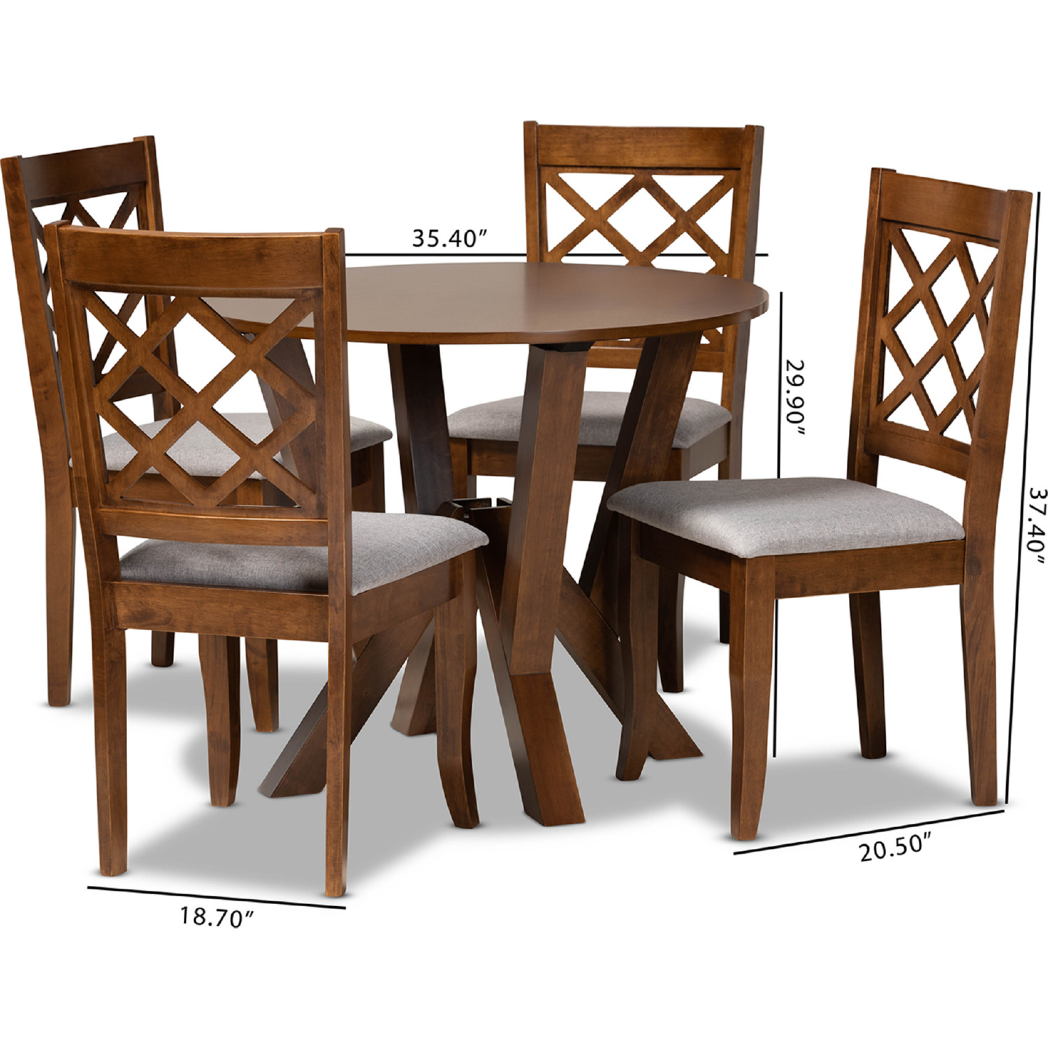 Zoe 5 2024 piece dining set