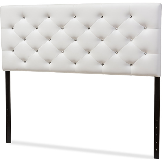 White faux headboard online