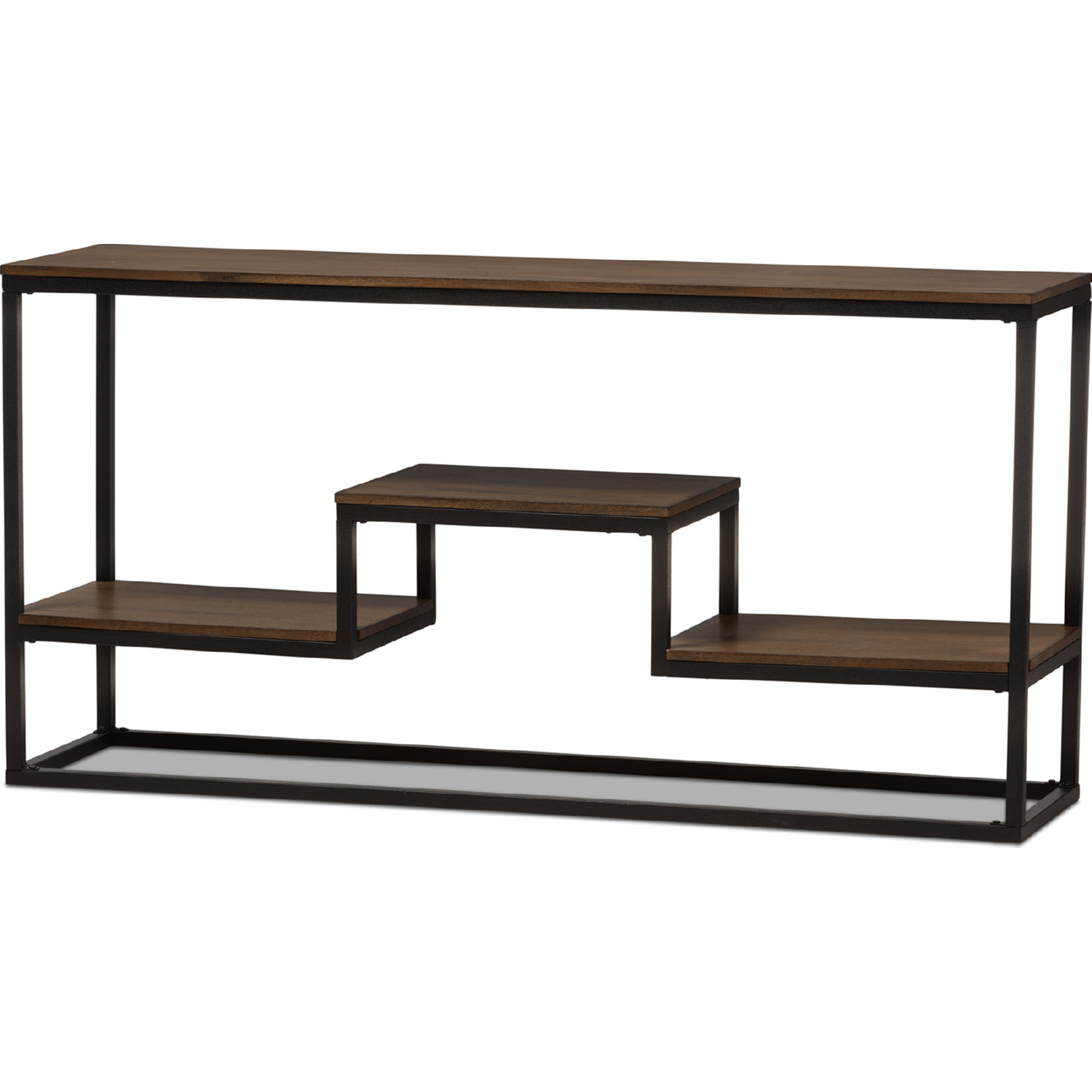 Baxton CA 1113 YLX 2677 Doreen Console Table in Distressed