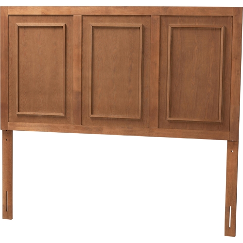 Giordano Queen Headboard in Ash Walnut Finish Wood