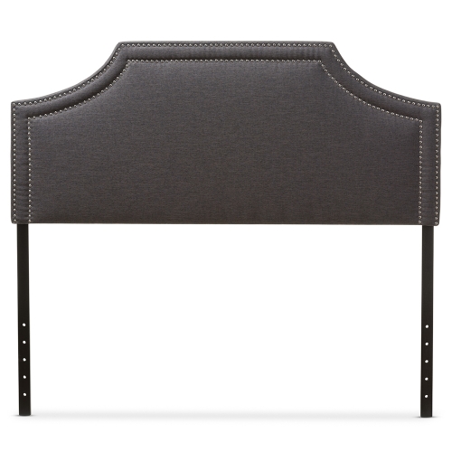 Avignon Full Headboard in Gray Fabric