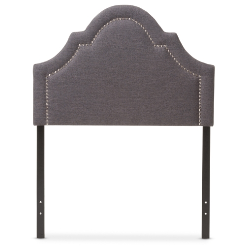 Rita Twin Headboard in Dark Gray Fabric