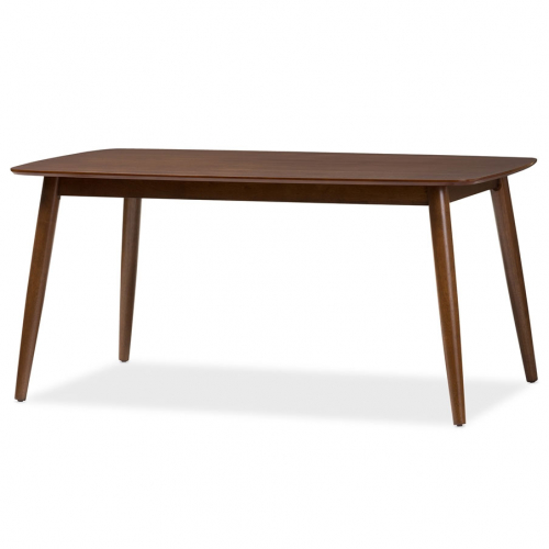 Flora 62" Dining Table in Oak Brown Wood