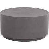 Blaine Outdoor Coffee Table in Dark Grey Concrete