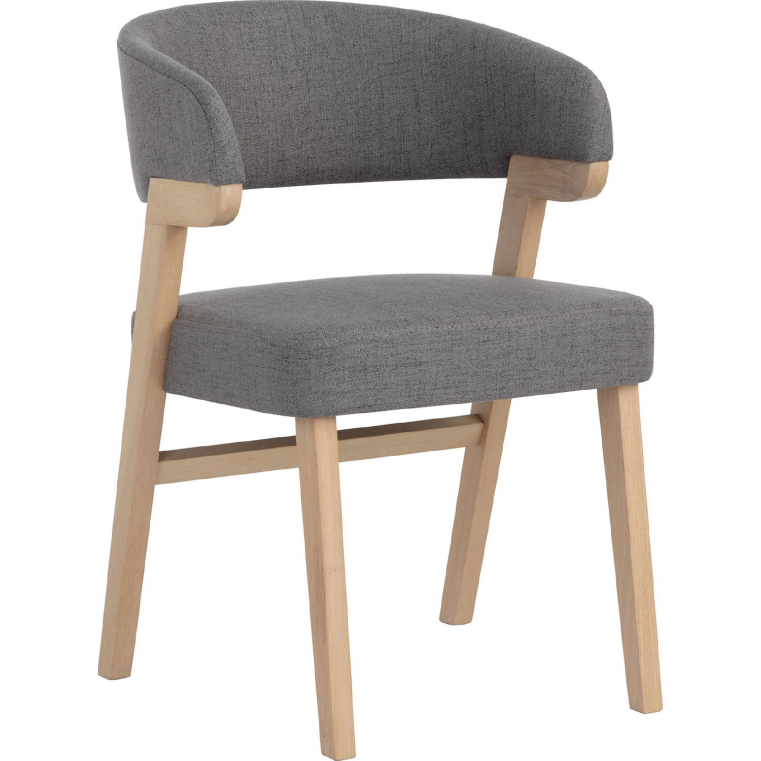 Natural finish cheap wood dining chairs