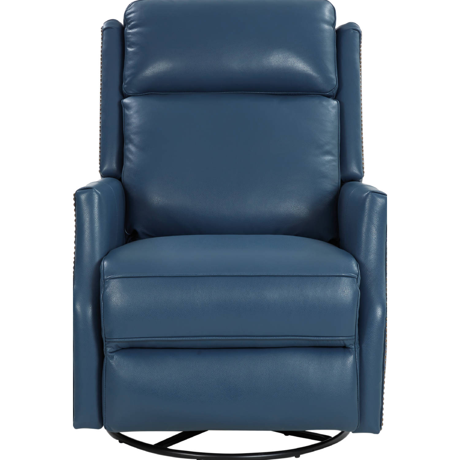 Barcalounger Top-grain Leather Power Rocker Recliner