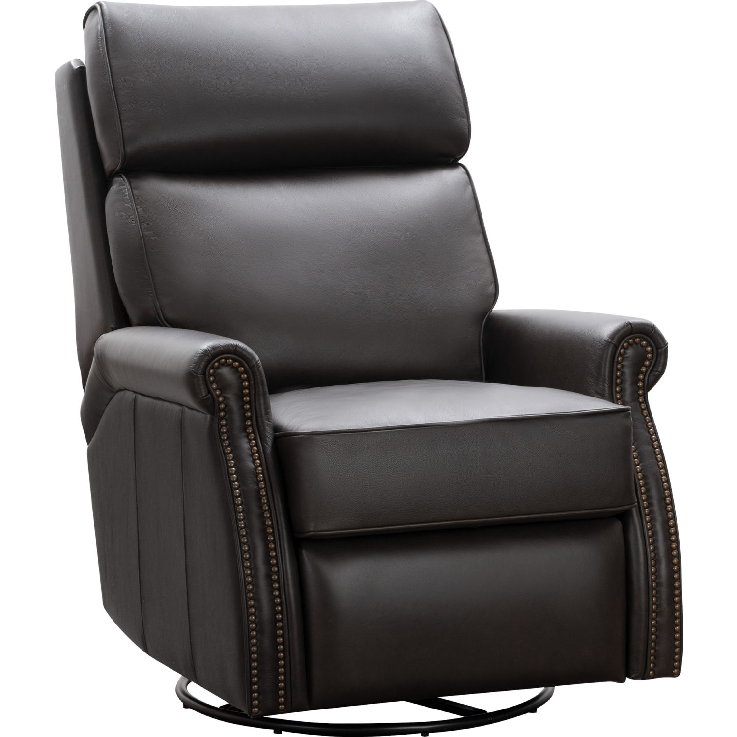 Ashford Leather Pillow Back Recliner Chair