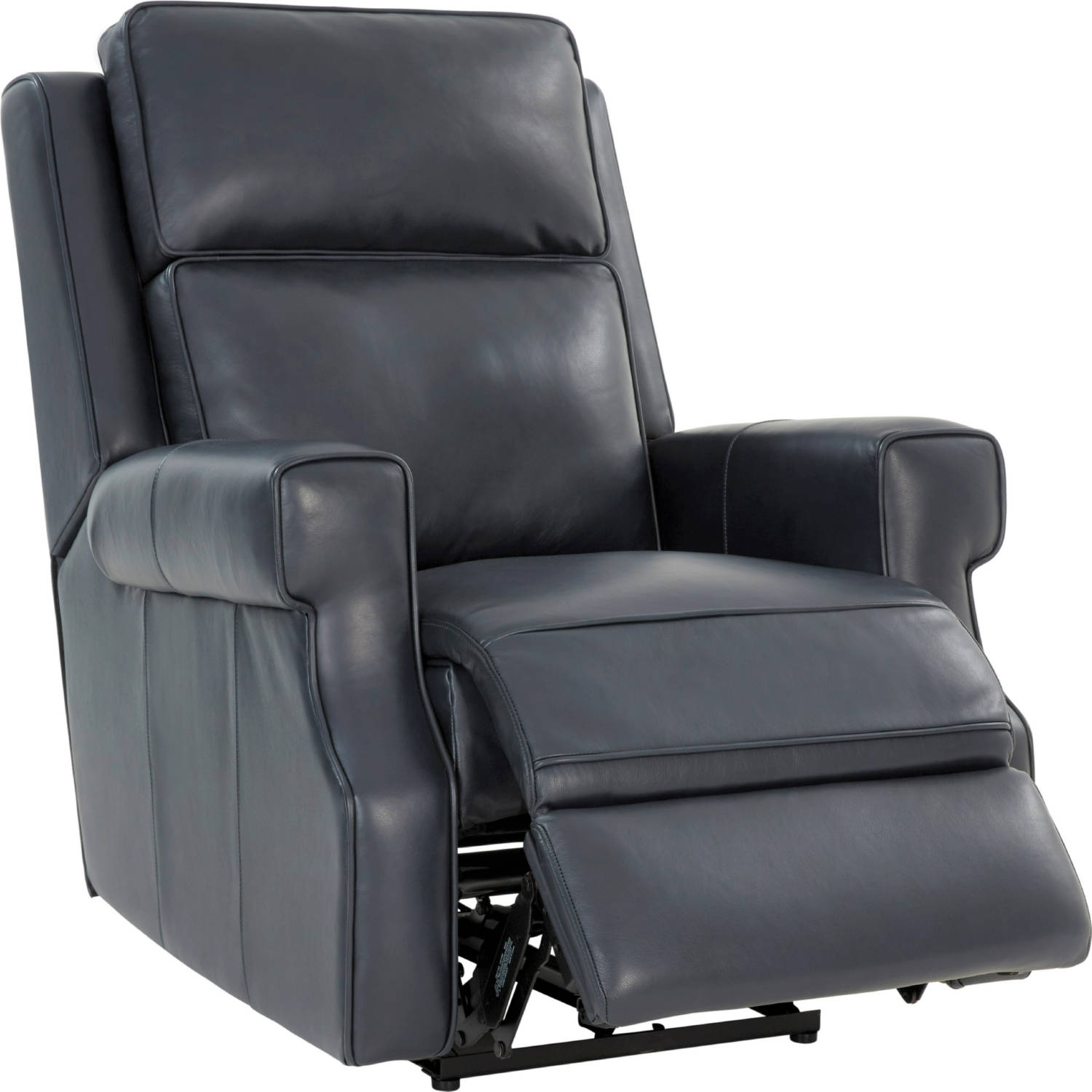 BarcaLounger 9PHL-1164-5700-47 Durham Power Recliner w/ Power Head Rest &  Power Lumbar in Shoreham Blue Top Grain Leather