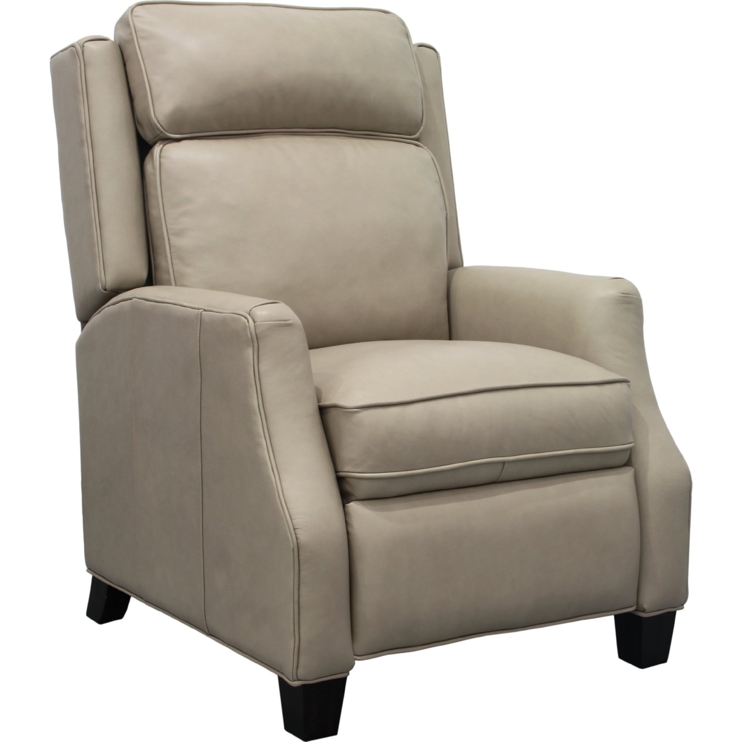 BarcaLounger 7-4582-5700-81 Nixon Manual Recliner In Shoreham Cream Leather